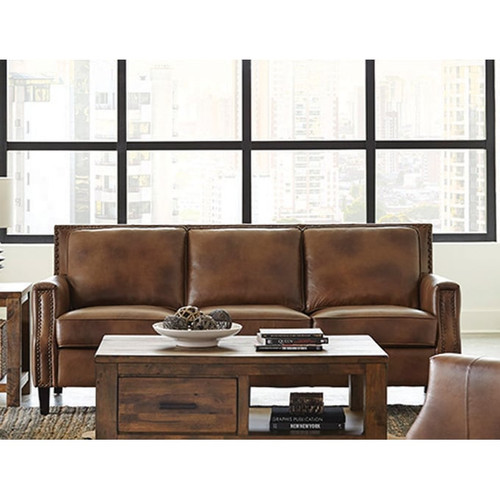 Coaster Furniture Leaton Brown Sugar Sofa