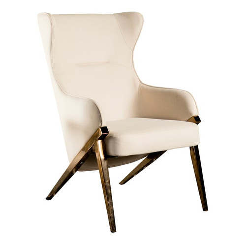 Coaster Furniture Walker Cream Accent Chair