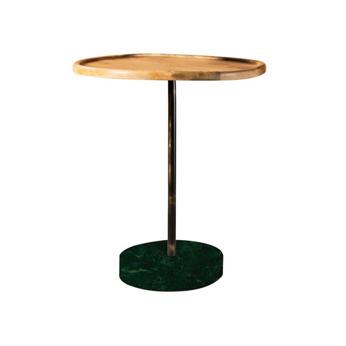Coaster Furniture Ginevra Green Natural Accent Table
