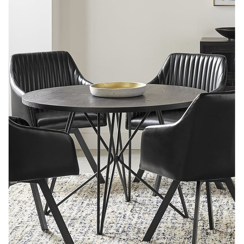 Coaster Furniture Rennes Black Stain Dining Table