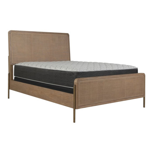 Coaster Furniture Arini Natural Cane Queen Panel Bed