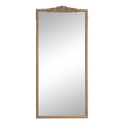 Coaster Furniture Sylvie Vintage Gold Rectangular Floor Mirror