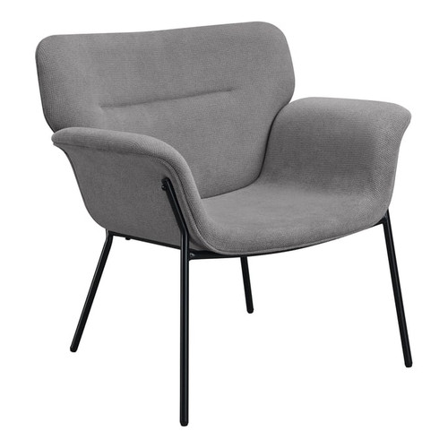 Coaster Furniture Davina Ash Grey Flared Arms Accent Chair