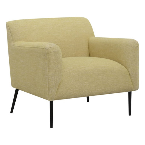 Coaster Furniture Darlene Lemon Track Arms Accent Chair