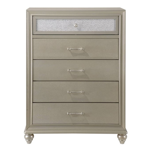 Crown Mark Lila Champagne Chest