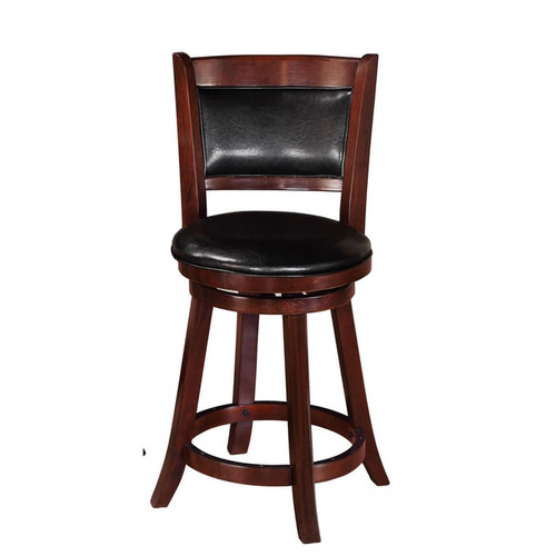 2 Crown Mark Cecil Swivel Pub Stools