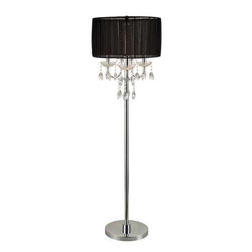 Crown Mark Chandelier Floor Lamp