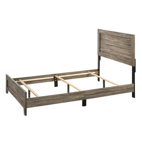 Crown Mark Millie Grey Platform Beds