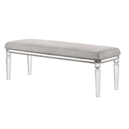 Crown Mark Vail Grey Bench