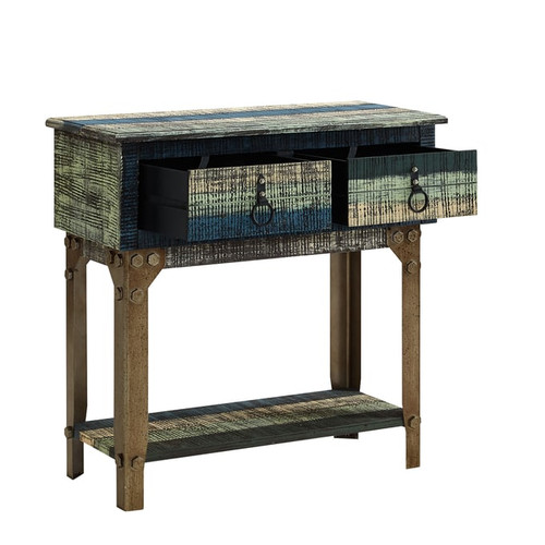 Powell Furniture Calypso Distressed Small Hall Console