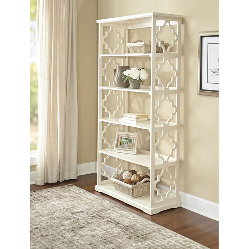 Powell Furniture Turner White Bookcase