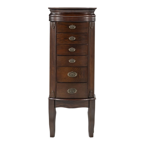 Powell Furniture Espresso Italian Jewelry Armoire