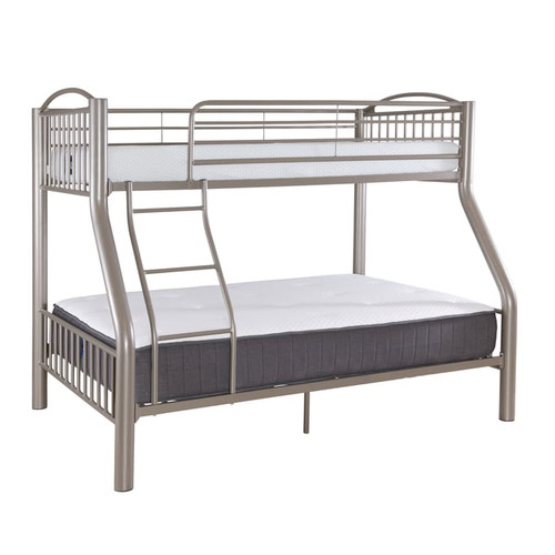Powell Furniture Heavy Metal Pewter Bunk Bed