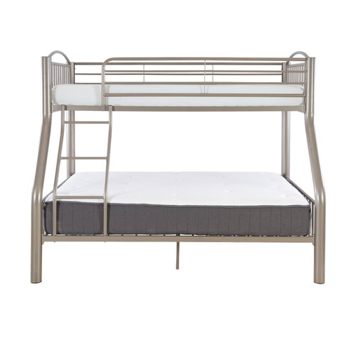Powell Furniture Heavy Metal Pewter Bunk Bed