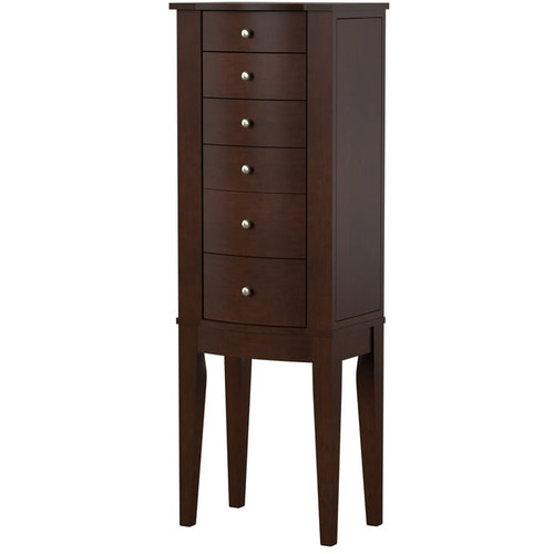 Powell Furniture Merlot Jewelry Armoire