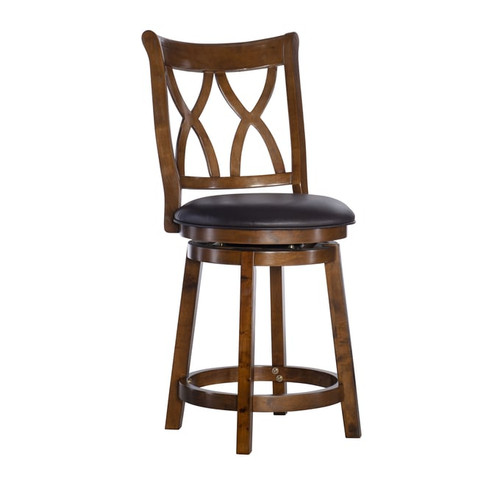 Powell Furniture Carmen Brown Counter Height Stool