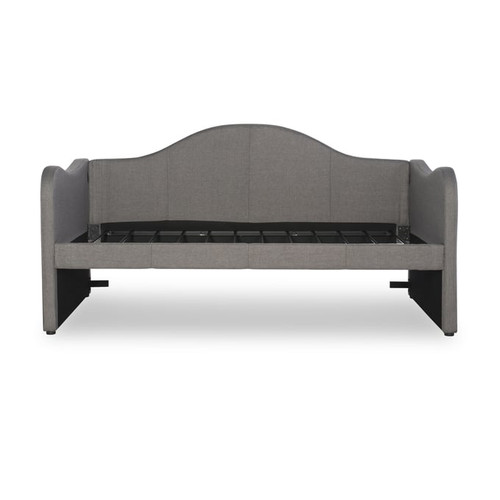 Powell Furniture Grey Upholstered Day Bed