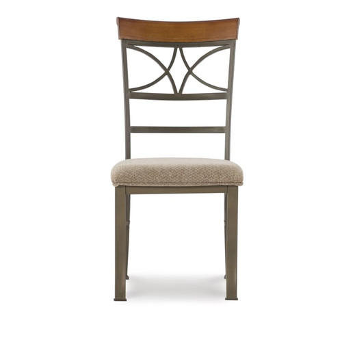 2 Powell Furniture Hamilton Taupe Beige Dining Chairs