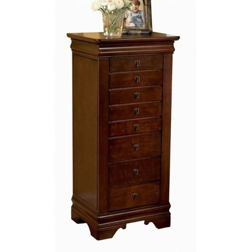 Powell Furniture Louis Philippe Marquis Cherry Jewelry Armoire