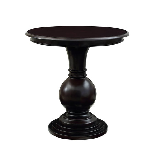 Powell Furniture Adeline Espresso Round Accent Table