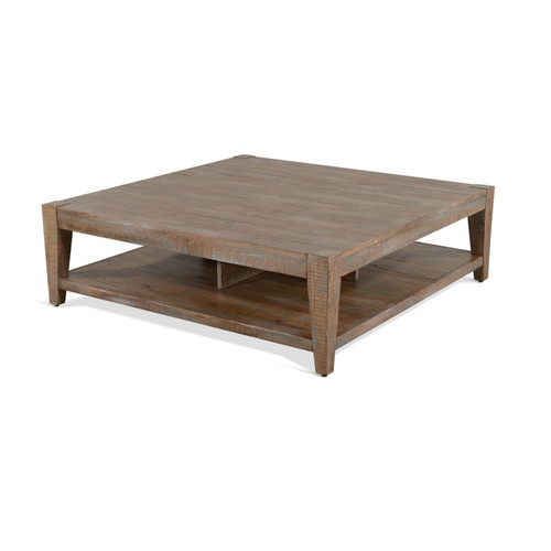 Purity Craft Rose Durango Weathered Brown Cocktail Table