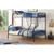 Acme Furniture Cairo Sandy Black Twin Over Full Bunk Bed
