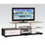 Acme Furniture Ivana White Black TV Stand