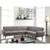 Acme Furniture Essick Light Gray Sectional Sofa