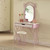 Acme Furniture Priya II White And Light Purple Vanity Set