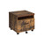 Acme Furniture Bob Weathered Oak Black File Cabinet