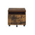 Acme Furniture Bob Weathered Oak Black File Cabinet