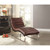 Acme Furniture Qortini Vintage Dark Brown Chaise