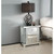 Acme Furniture Noralie Mirrored Diamonds Accent Table
