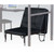Acme Furniture Senon Silver Black Adjustable Chair