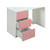 Acme Furniture Nerice White Pink Loft Beds