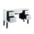 Acme Furniture Dominic Mirrored Vanity Desk