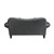 Acme Furniture Gaura Dark Gray Three Pillows Loveseat