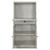 Acme Furniture Wiesta Antique White Storage Wine Cabinet