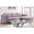 Acme Furniture Josiah Pale Berries Sectionals Sofa
