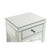 Acme Furniture Nysa Mirrored Clear Accent Table