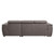 Acme Furniture Haruko Light Brown Storage Sleeper Sectional Sofa