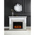 Acme Furniture Laksha Mirrored Fireplace