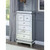 Acme Furniture Lotus Mirrored Cabinet