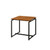 Acme Furniture Jurgen Oak Black 3pc Occasional Table Set