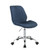 Acme Furniture Muata Twilight Blue Chrome Office Chair
