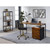 Acme Furniture Jurgen Oak Black Desk