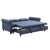 Acme Furniture Nichelle Blue Sleeper Sofa