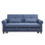 Acme Furniture Nichelle Blue Sleeper Sofa