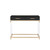 Acme Furniture Adiel Black Gold Console Table