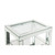Acme Furniture Noralie Mirrored Drawer and Shelf Rectangle Accent Table